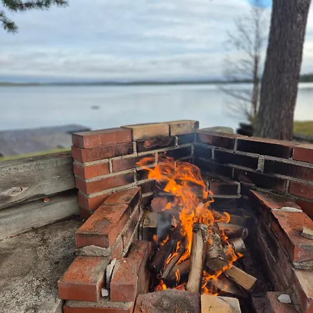 Aurora Haven- Järvenrantamökki, Oma Sauna Ja Rauha