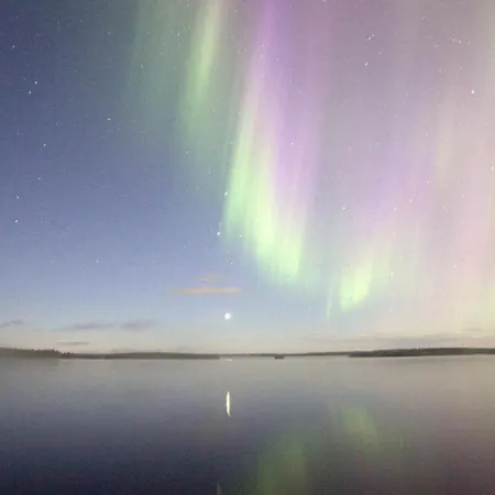 بيت للعطل Aurora Haven- Jaervenrantamoekki, Oma Sauna Ja Rauha Vanttauskoski