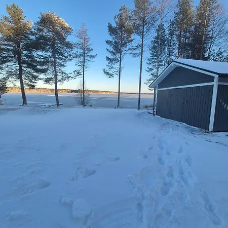 بيت للعطل Aurora Haven- Jaervenrantamoekki, Oma Sauna Ja Rauha Vanttauskoski