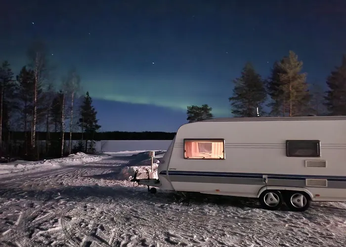 Сasa de vacaciones Aurora Haven- Jaervenrantamoekki, Oma Sauna Ja Rauha