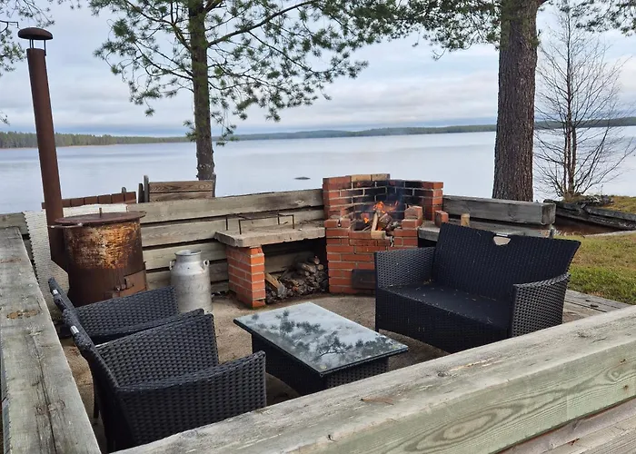 Сasa de vacaciones Aurora Haven- Jaervenrantamoekki, Oma Sauna Ja Rauha Vanttauskoski