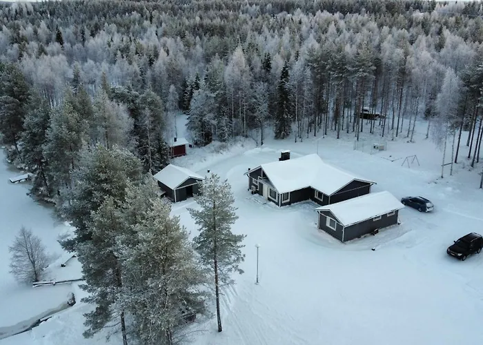 Сasa de vacaciones Aurora Haven- Jaervenrantamoekki, Oma Sauna Ja Rauha